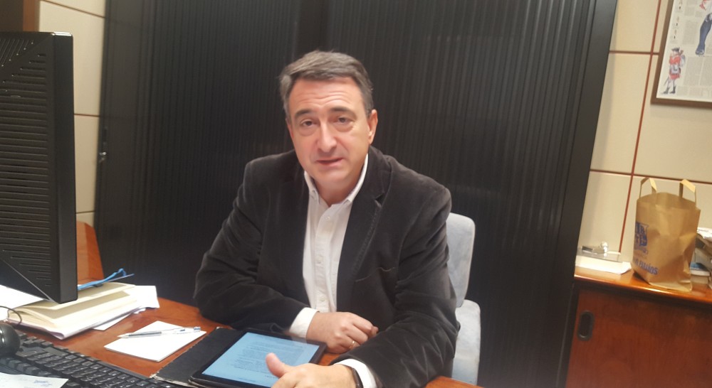Tras un día intenso de actos y entrevistas...