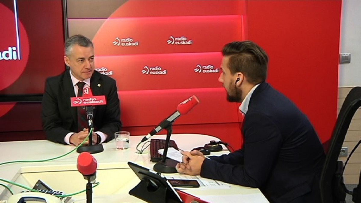 Lehendakari Urkullu: “El Gobierno Vasco mantiene su apuesta por una conexión ferroviaria mixta de pasajeros y mercancías para el TAV”