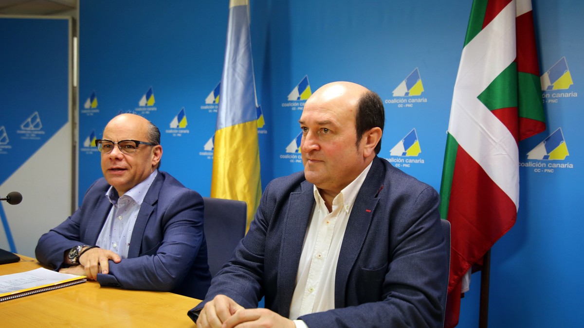 Ortuzar izango da Kanarietara CCrekin harremanak indartzera eta EADren Kontseiluan parte hartzera doan ordezkaritza jeltzaleko burua 