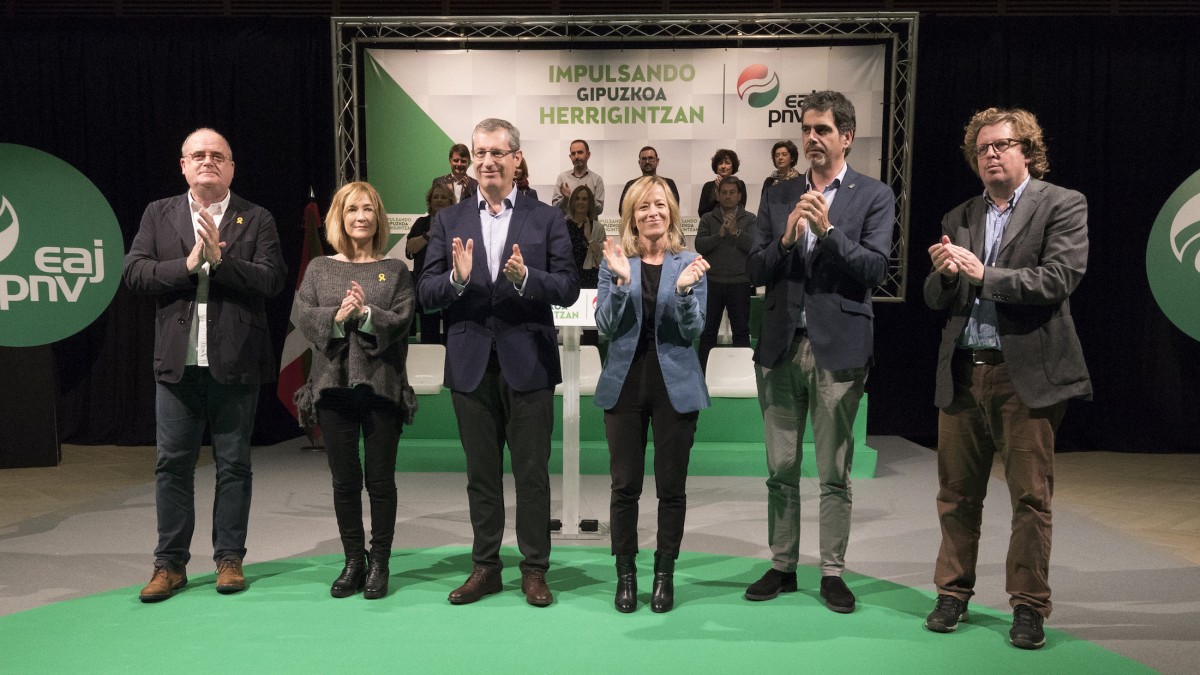 2019ko maiatzeko hauteskundetarako bere  hautagaitzak onartu ditu EAJ-PNV Gipuzkoak