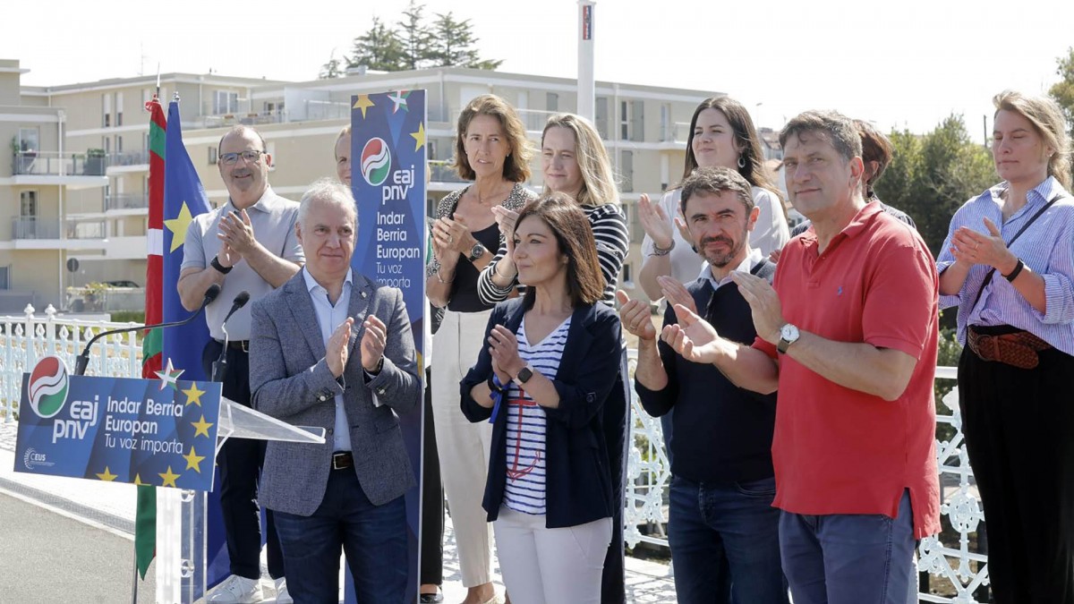 EAJ-PNVk mugaz gaindiko lankidetzaren alde egin du Irunen, pertsonen bizitza hobetzeko eta euskal nortasuna Europan indartzeko