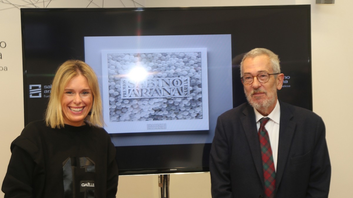 ETS, Las Poderosas, Jabo Irureta, Leopoldo Martínez, Stéphane Séjourné, Jean-Claude Larronde y el Lehendakari Iñigo Urkullu, Premios Sabino Arana 2024