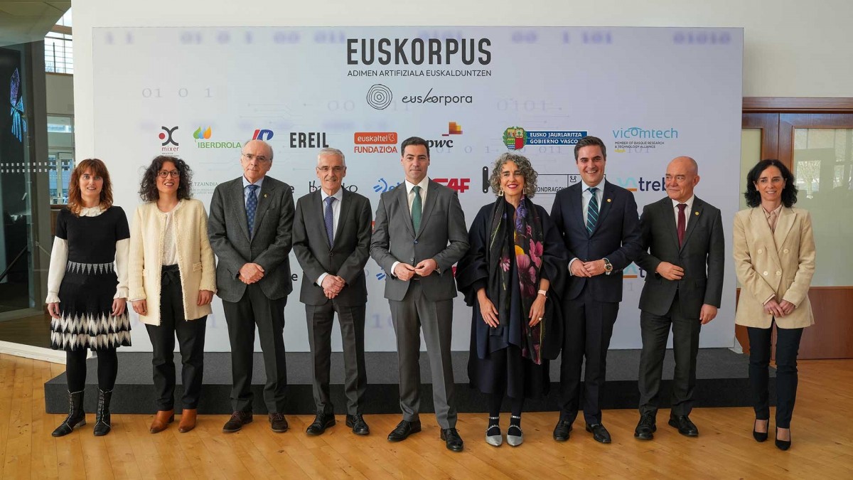 Eusko Jaurlaritzak bultzatutako Euskorpus proiektuak adimen artifizialaren iraultzara eramango du euskara, gero eta gizarte digitalagoan euskararen etorkizuna bermatuz