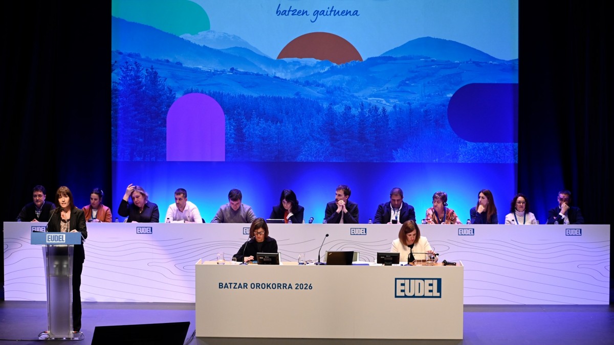 EAJ-PNV denuncia que el “injustificable bloqueo” de EH Bildu a los presupuestos de EUDEL 