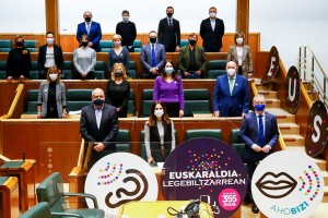 Pleno Ordinario en el Parlamento Vasco (19-11-2020) 