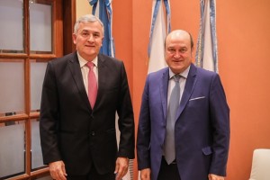 Andoni Ortuzar y Gerardo Morales, líder de Unión Cívica Radical  y gobernador de Jujuy