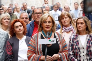 Declaraciones de Itxaso Atutxa en Portugalete