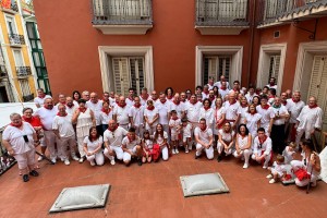 Manu Ayerdiri 'San Fermineko zapia'