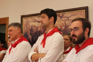 Manu Ayerdiri 'San Fermineko zapia'