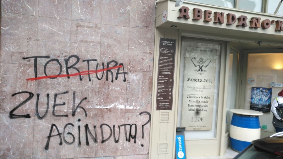 EAJ-PNVk hainbat batzokiren kontra eginiko erasoak salatu ditu, eta Ezker Abertzaleari eskatu dio egileak publikoki gaitzetsi ditzala