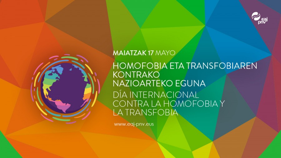 EBBren adierazpena Homofobia eta Transfobiaren kontrako Nazioarteko Egunean 