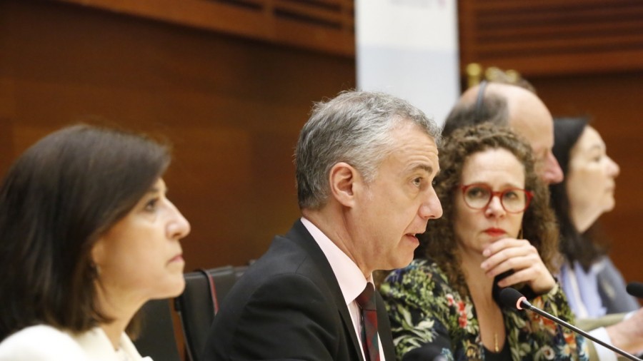 Iñigo Urkullu muestra la vocación europeista de su gobierno en la reunión del Grupo ALDE en Donostia