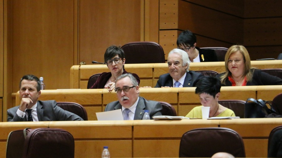 EAJk BIMEPentzako diru partidaren aurka PPk aurkeztu duen emendakin bat ez dezala onartu eskatu dio Senatuko Mahaiari