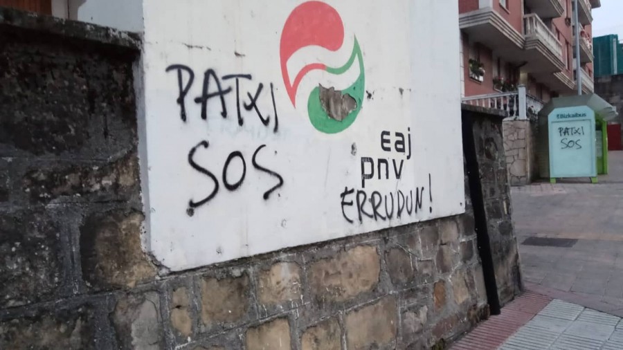 Burtzeña, Ermua, Zorroza eta Ugao-Miraballesko batzokien kontra egin diren azken erasoak txarretsi ditu BBBk 