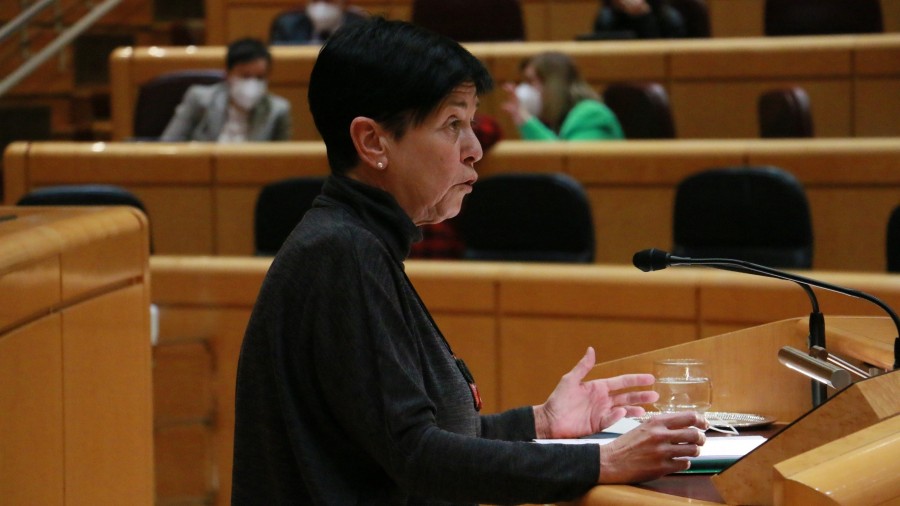 Nerea Ahedo replica a Ciudadanos que los datos de vacunación ya se comparten y que reclamar un registro único solo se entiende desde su ansia recentralizadora