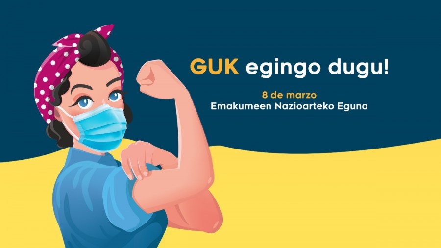 EBBren adierazpena M8a, Emakumeen Nazioarteko Eguna dela eta.