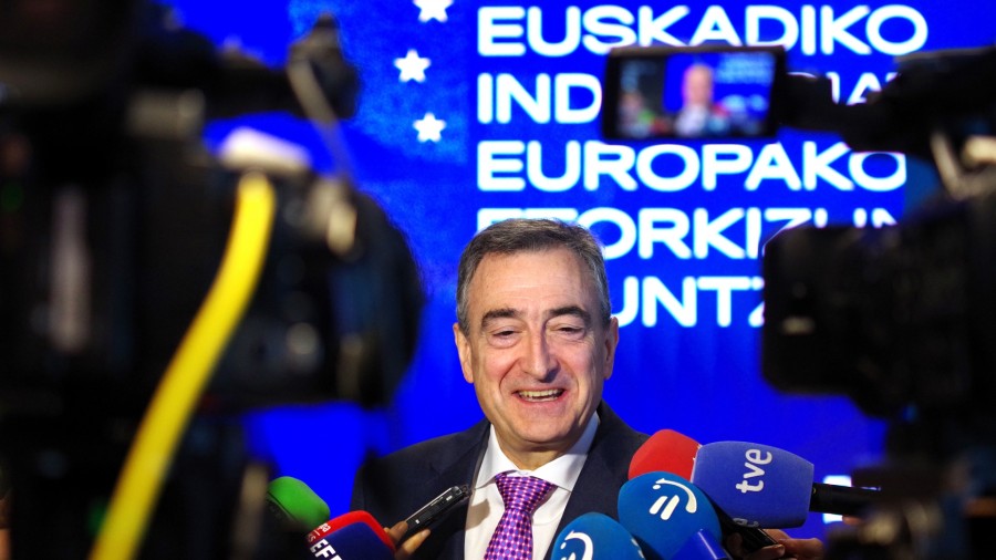 Aitor Esteban viaja el martes a Bruselas para avanzar en la agenda Euskadi-Europa