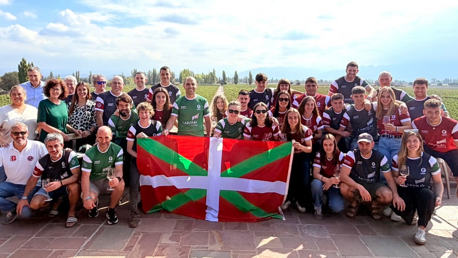EAJ-PNV, con la Euskal Selekzioa en el mundial de pelota de Argentina